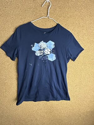 University Of North Carolina Girls Soccer Camp T-shirt Size Youth Large 