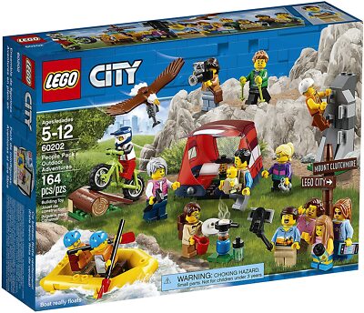 Lego City Town 60202 PEOPLE PACK - OUTDOOR ADVENTURES Eagle Tent