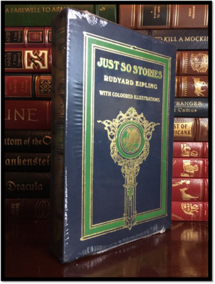 Just So Stories by Rudyard Kipling New Sealed Easton Press Deluxe Leather Bound