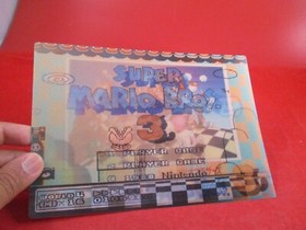 Super Mario Bros. 3 Nintendo Bandai Famicom History Lenticular Sheet