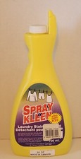 Spray Kleen Vintage Laundry Stain Remover Detergent Collectible Bottle