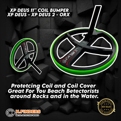 Xp Deus , XP DEUS II , ORX - 11'' Coil Bumper - Neon Green
