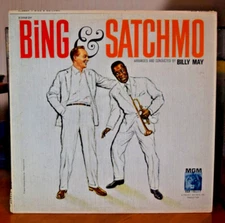 Bing Crosby & Louis Armstrong : Bing & Satchmo : Vinyl SE3882 : VG/VG
