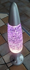 LAMPE A LAVE VINTAGE BLEU A PAILLETTE FONCTIONNELLE