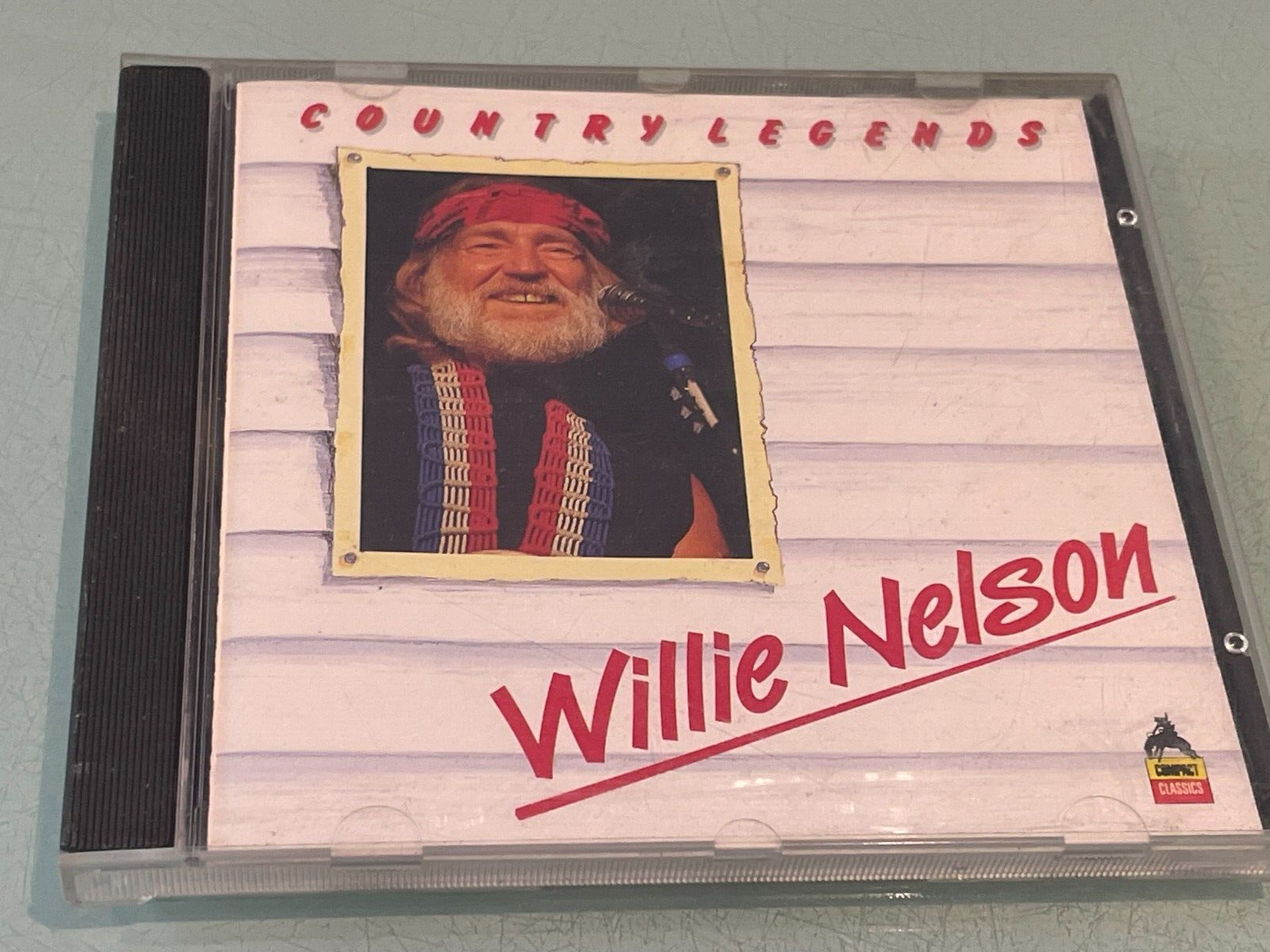 Willie Nelson - Country Legends - CD Album - 1989 Object - 14 Greatest Hits