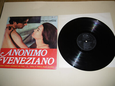 VINILE LP 33 GIRI ANONIMO VENEZIANO COLONNA SONORA S.CIPRIANI ED.CAM SAG 9031