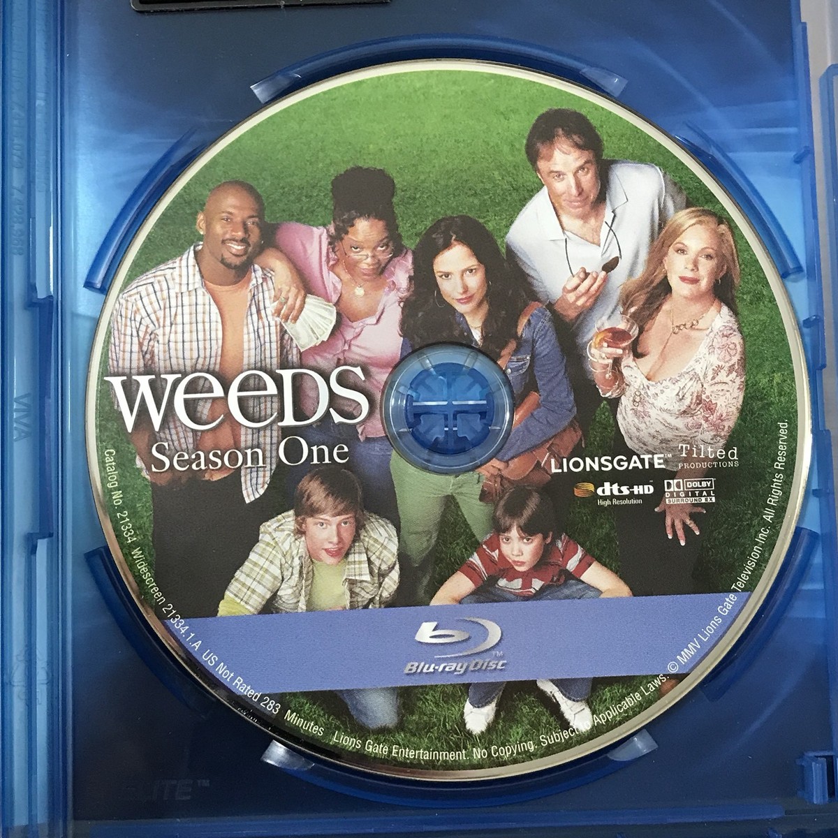 Weeds: Season One 1 (Blu-Ray, 2005) Mary-Louise Parker ￼EUC SEE