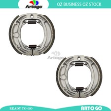 Motorcycle Front+Rear Brake Shoes For Suzuki GS 50 K5 NA41A 2005