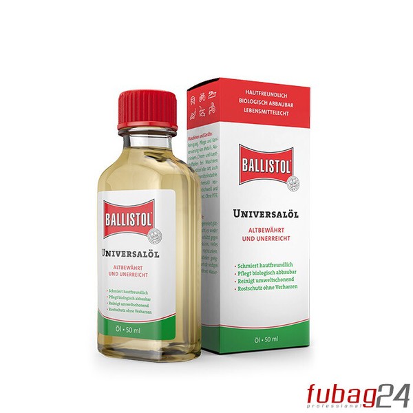 Ballistol UniversalöL 50Ml | Reinigt Pflegt SchüTzt Konserviert | KriechöL-image