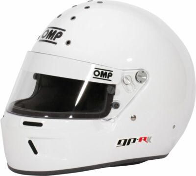 OMP GP-R K my2022 Integralhelm Kart weiß XXS-XL Snell K2020 geprüft