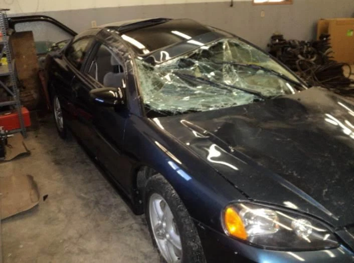 Condensador de aire acondicionado usado se adapta a: Dodge Stratus 2004 CPE grado A Foto 4 de 4