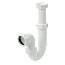 FLOPLAST 40MM PLASTIC BOTTLE TRAP TP47T - KITCHEN SINK