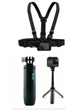 GoPro Chesty Chest Mount + Mini Shorty Tripod Hero3/4/5/6/7/8/9/10/Max/Session