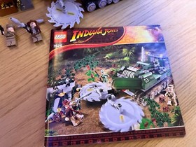 LEGO 7626 Indiana Jones: Jungle Cutter - Complete + Box + Manual