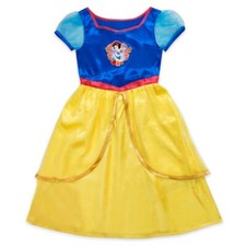 NWT Disney Store Snow white Deluxe Nightgown Costume Dress Many sizes