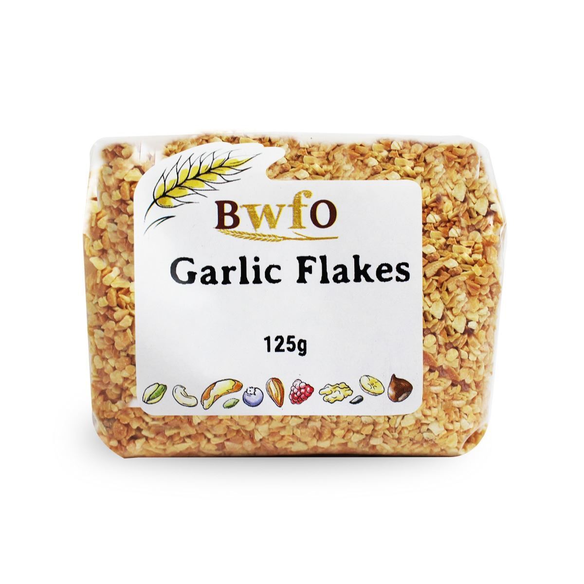 Garlic Flakes 125g | BWFO | Free UK Mainland P&P