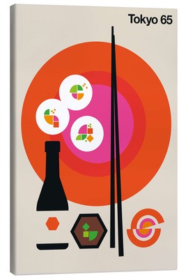 Leinwandbild Tokyo 65 - Bo Lundberg