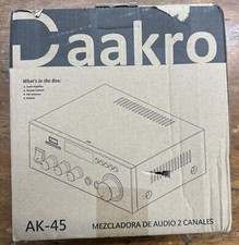 AK45 Stereo Audio Amplifier,300W Home 2 Channel Wireless Bluetooth 5.0 Power Amp