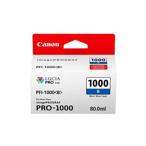 Cartuccia D'Inchiostro Originale Canon LUCIA PRO PFI-1000 B - Blu ...