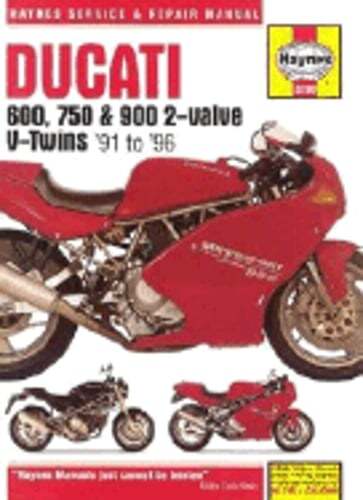 Ducati 600 Service Repair Manual by Haynes Used