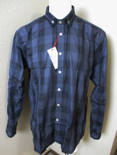 New Bogosse BG Authentic Shirt Maker Check Long Sleeve Size 6 2XL