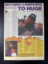 MASSIVE ATTACK | 15X11" 1991 NME MAGAZINE ARTICLE L447