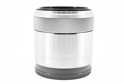 SONY E 30mm f3.5 Macro Lens SEL30M35 Silver-95%new | eBay