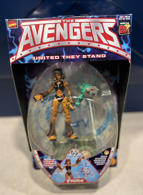 TIGRA -  1999 MARVEL THE AVENGERS UNITED THEY STAND  6'' FIGURE, New