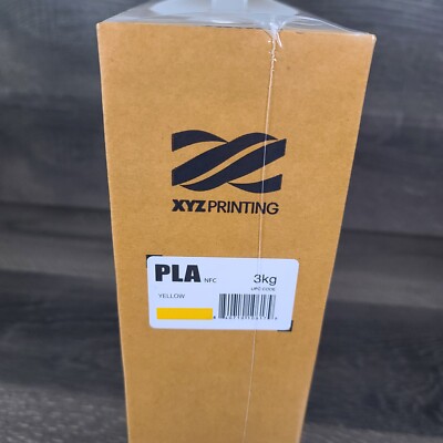 XYZprinting da Vinci PLA 3kg YELLOW 1.75mm Filament Spool with NFC