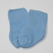 American Girl World Traveler in England Light Blue Knit Socks for 18" Doll