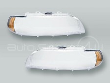 Par de lentes de faros TYC para BMW Serie 5 E39 2001-2003