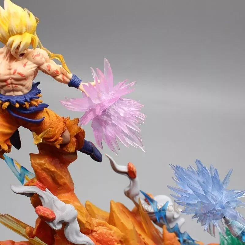 Figura Goku vs Freezer - Dragonball Z PVC Resina Juguete - Goku Freezer Juguete 25 cm NUEVO Foto 3 de 4