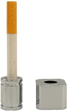 raupir Set 2x Gluttöter für Aschenbecher silber gemischt Glutlöscher Glutkiller