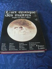 L'ART EROTIQUE DES MAITRES SMITH XVIII XIX XX FRANCE LOISIRS PREFACE MILLER 1978