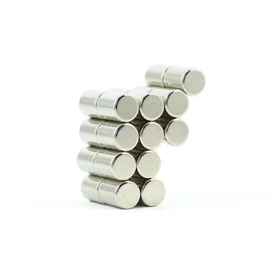GUY'S MAGNETS Mid-sized 3/8” x 1/2" 9.5x13mm neodymium disc magnets N35 1-2 pcs oil sump, diy
