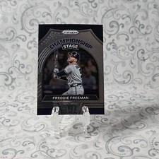 Freddie Freeman 2022 Panini Prizm Silver Championship Stage #CS-2