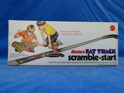 RARE ++ TOP ! MATTEL HOT WHEELS 1970 SIZZLERS FAT TRACK SCRAMBLE-START N° 0-6036 - Photo 1/4