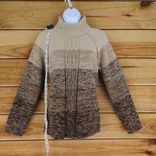 Tunique Pull Karen Scott - Ourlet Courbé - Couleur Chestnut Heather - Taille XL - Neuf Avec étiquette
