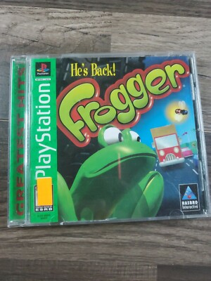 Frogger [Green Labe l/ Greatest Hits] (Sony PlayStation 1, 1997 ...
