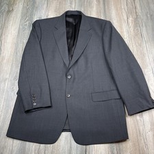 Brooks Brothers 346 Stretch Wool Men's Gray Sport Jacket Blazer 2 Button 45 Reg