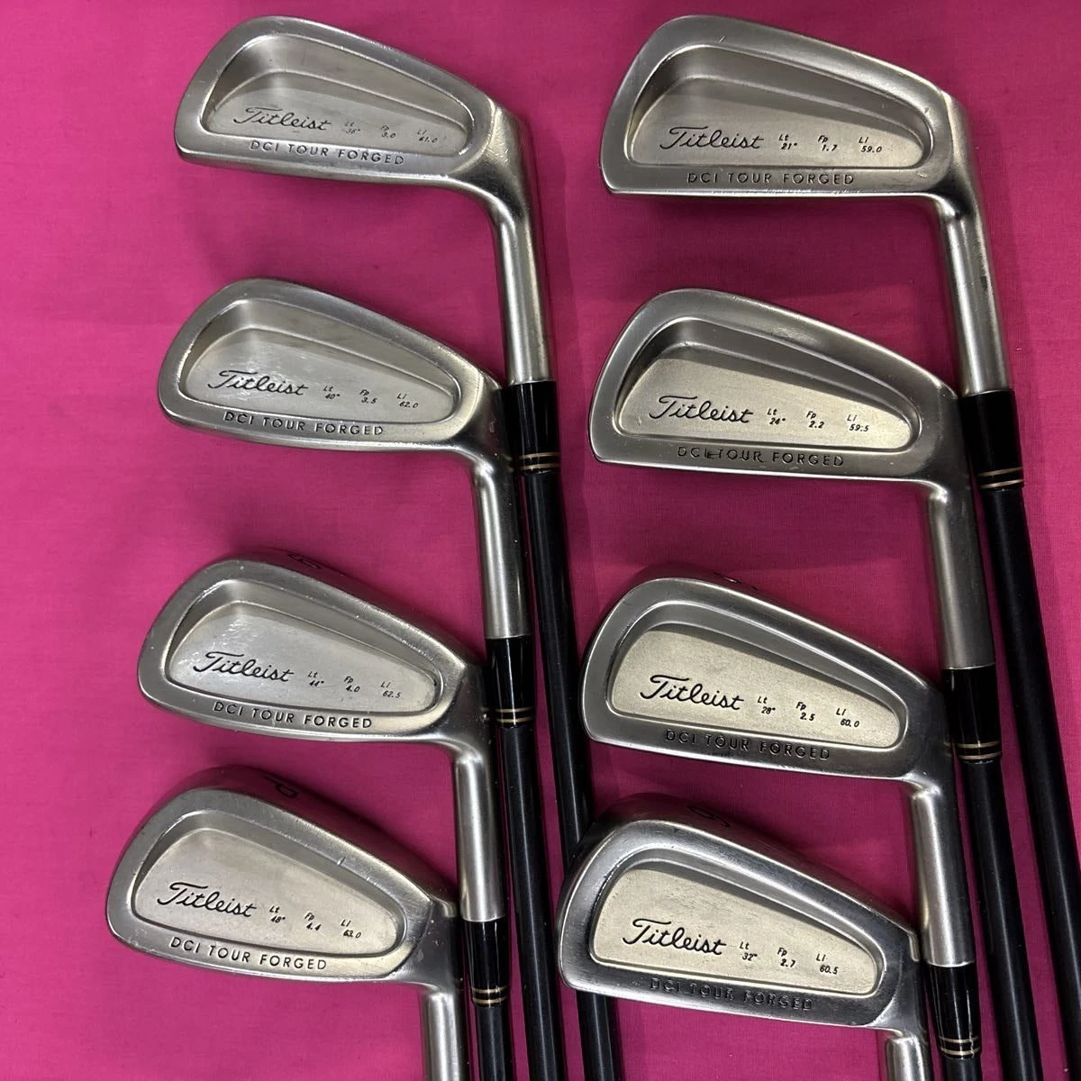 希少 Titleist DCI Tour Blade HP7171 3〜SW 希少 Titleist DCI Tour Blade HP7171 3〜SW Titleist Dci Tour Blade