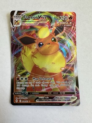 Pokemon - Flareon VMAX 018/203 Ultra Rare Evolving Skies NM | eBay