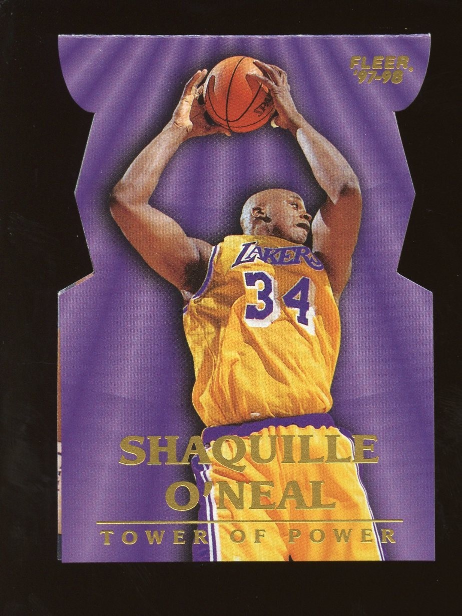 Shaquille O'Neal 1997 Fleer #8-TP Tower of Power Price Guide