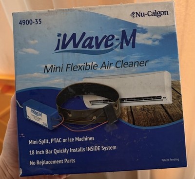Nu-Calgon iWave-M 4900-35 Ionizer Air Cleaner, 1200 CFM, Mini-Split PTAC