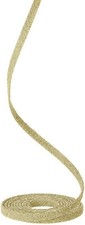 Raz Imports Gold Beaded Garland Christmas Decor 15 Feet x 0.5"