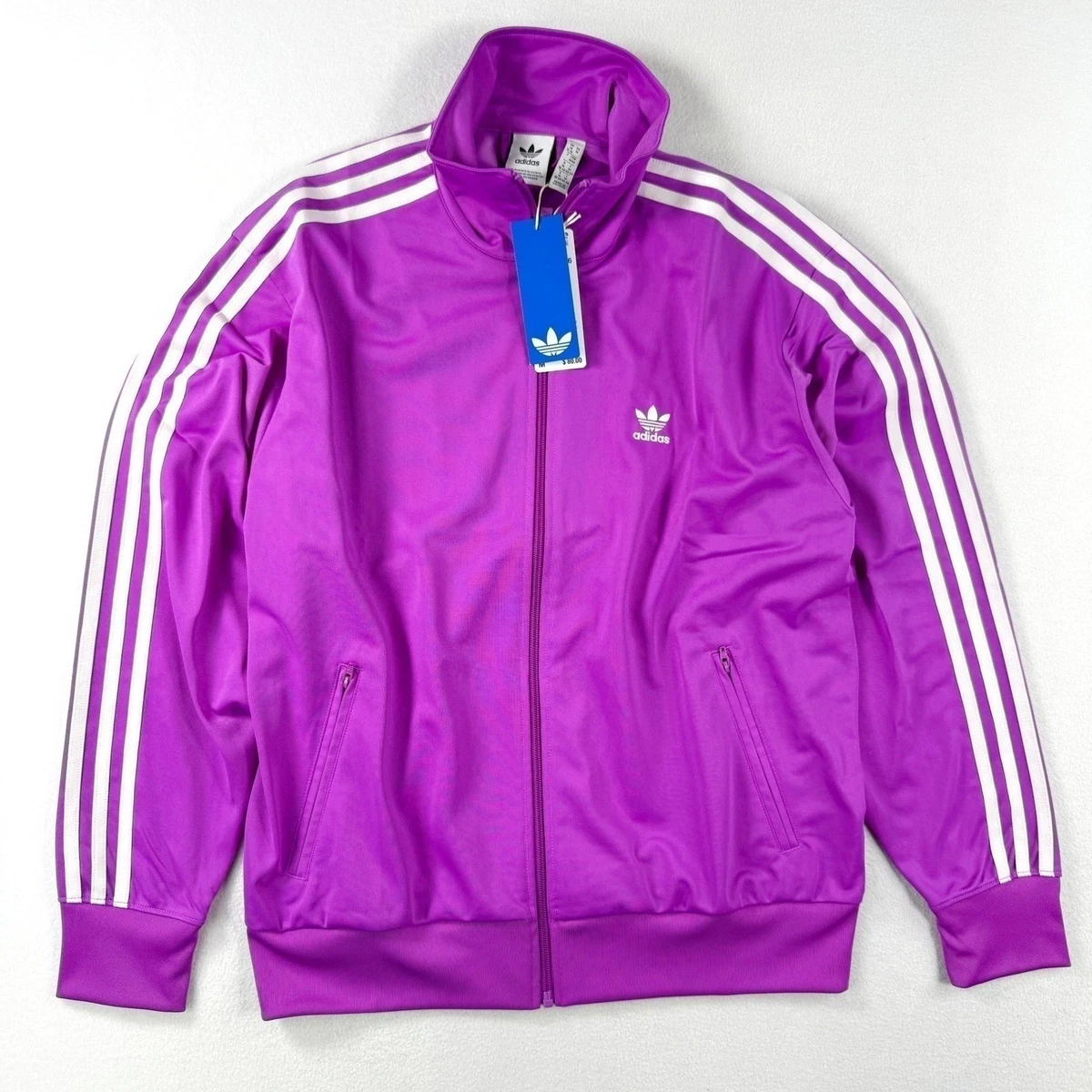 adidas Track Jacket Purple Activewear Jackets for Women for sale