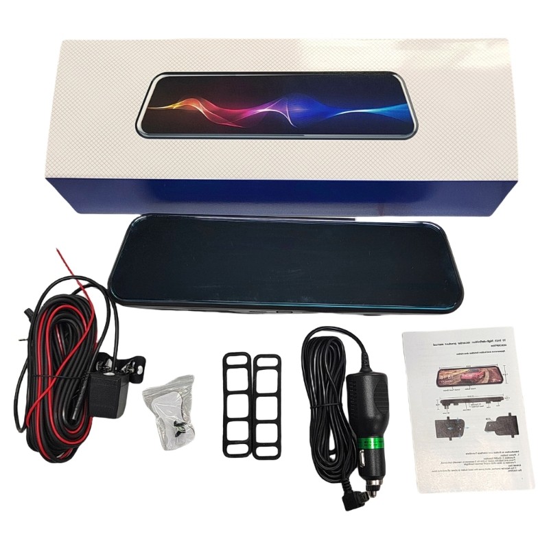 Car Dashcam Front Rear View Camera with Night Sights Motion Detection Recorders