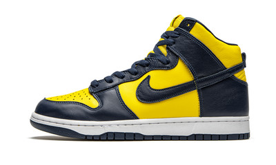 Nike Dunk High Michigan Blue Yellow - CZ8149-700