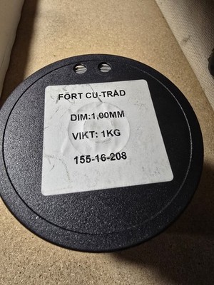 1 KG - Kupferdraht, 0,79 mm², ø1 mm, FRT CU-TR D 1,0 MM. Ø 1 KG (2er Pack)