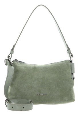 COCCINELLE Rebekka Suede Mini Bag Grained Leather Greenery